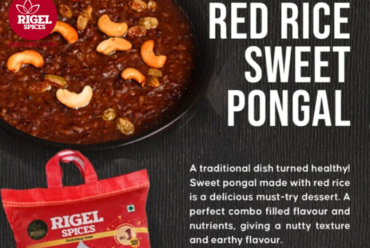 Red Rice Sweet Pongal – A Healthy Traditional Dessert Choice