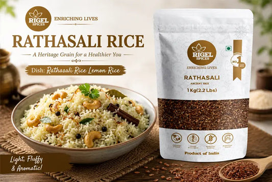 Rathasali Rice Recipe – Traditional Heritage Rice | Rigel Spices