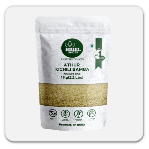 Athur Kichili Samba Rice 2kg Ancient Gluten Free Rice
