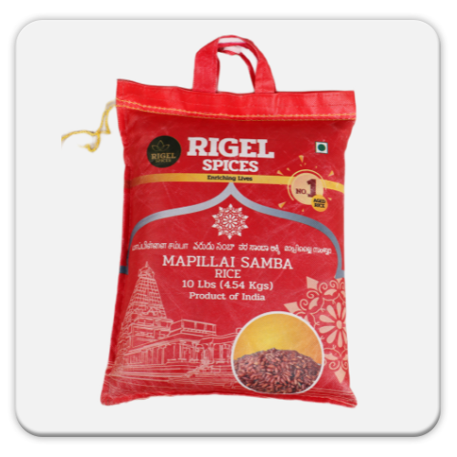 Mappillai Samba Red Rice 5kg Ancient Gluten Free Red Rice
